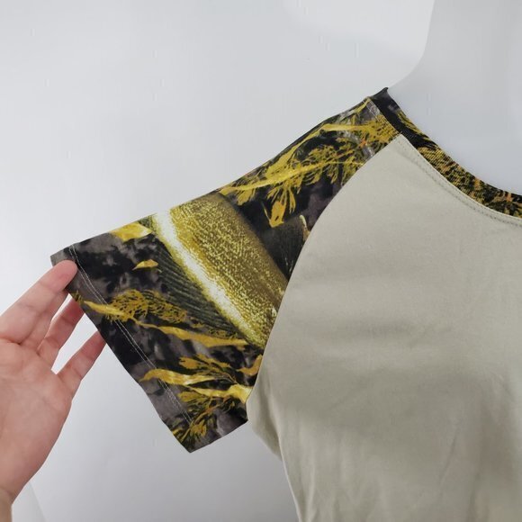 Fishouflage Tee XXL 2X Camo T Shirt Brown Green Sh - Picture 3 of 8